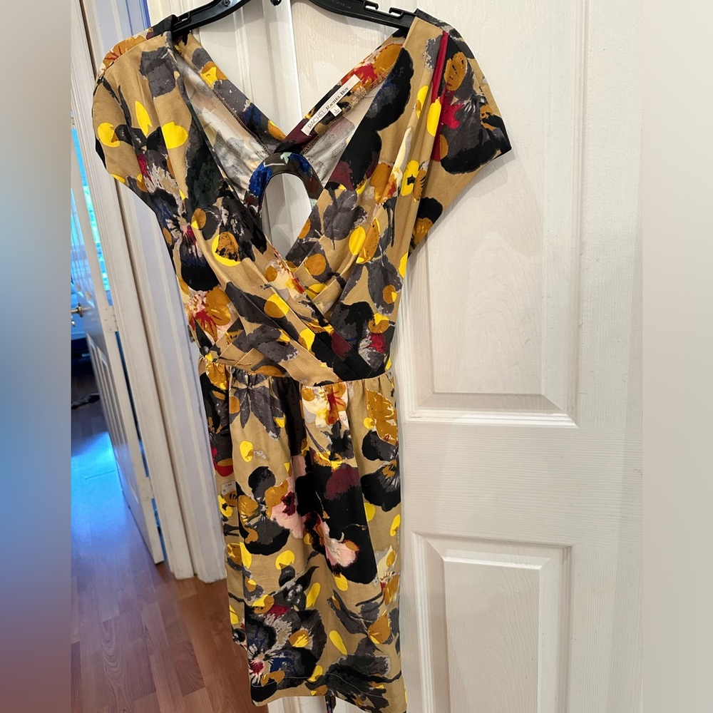 Rachel by Rachel Roy dress.  Off shoulder with back cut out.